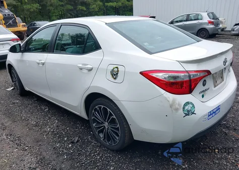 2016 Toyota Corolla S Plus z USA, uszkodzony, nr VIN 2T1BURHE5GC630985